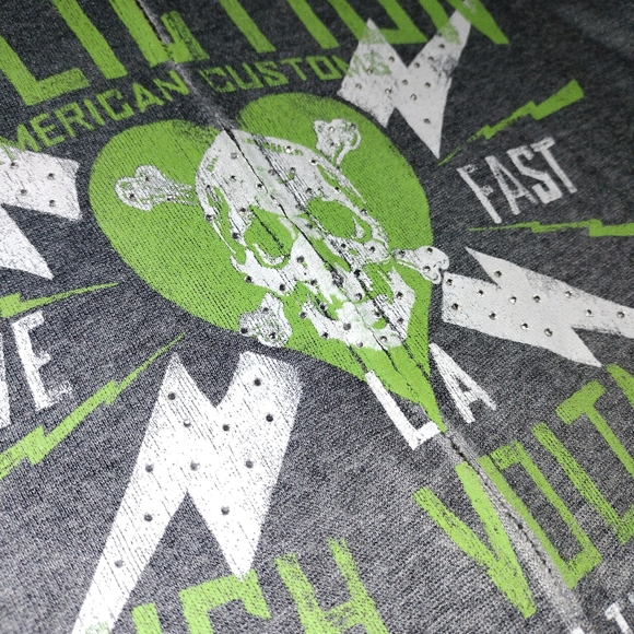 NWT Affliction High Voltage Zip Up Hoodie - Picture 2 of 9